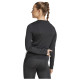 Adidas Γυναικεία μακρυμάνικη μπλούζα Essentials Long Sleeve 3-Stripes Workout Tee